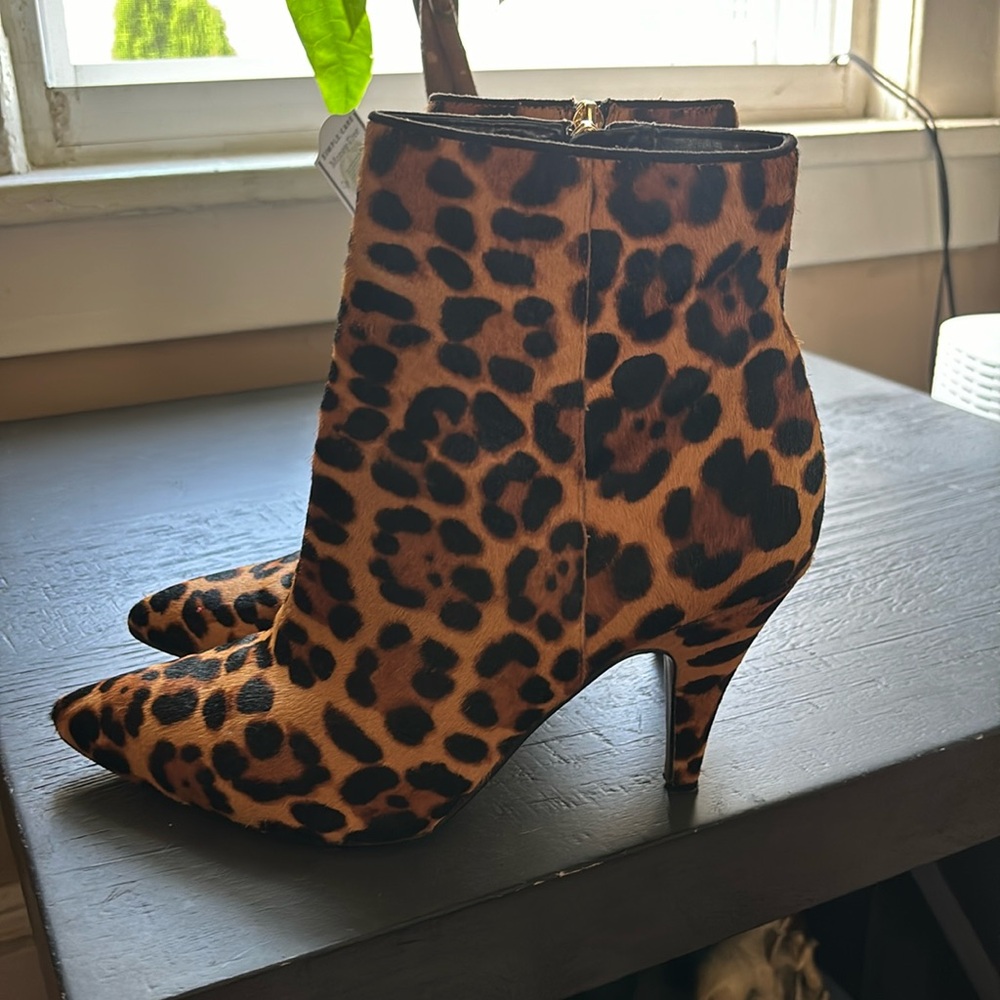 Cheetah bootie